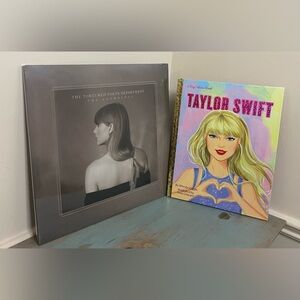 NEW Sealed The Tortured Poets Department TTPD Anthology Vinyl & Big Golden Book